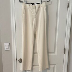 Elegant Cream Ann Taylor Women's Pants